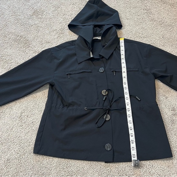 Soft Surroundings Black GO LIVELY Lightweight Snap Off Hem Utility Jacket. Sz XS - Picture 11 of 14